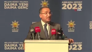 Adalet Bakanı Bozdağ: “Adayımız Cumhurbaşkanı Recep Tayyip Erdoğan’dır, adaylığı yasaldır”