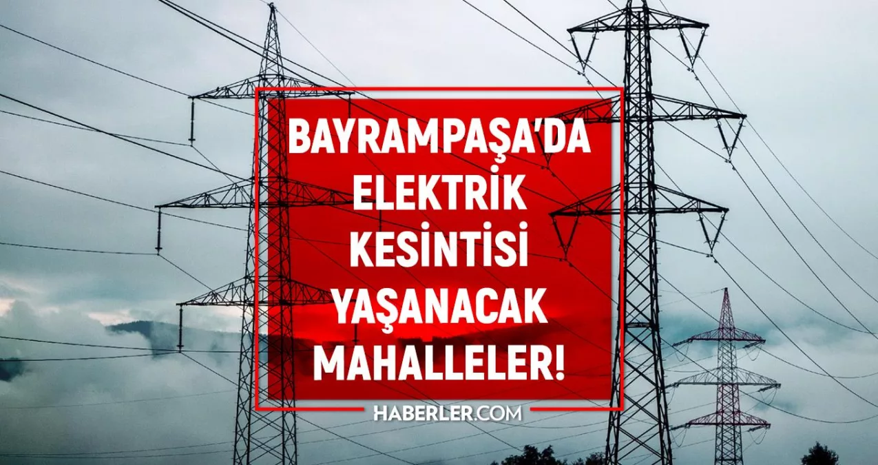 İstanbul Bayrampaşa ilçesinde elektrik