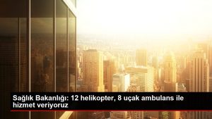 Sıhhat Bakanlığından helikopter ambulans açıklaması