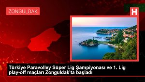 Türkiye Paravolley Muhteşem Lig Şampiyonası ve 1. Lig play-off maçları Zonguldak’ta başladı