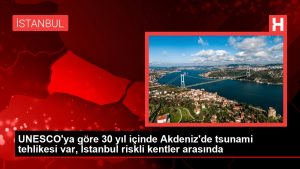 UNESCO’ya nazaran 30 yıl içinde Akdeniz’de tsunami tehlikesi var, İstanbul riskli kentler ortasında