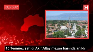 15 Temmuz şehidi Akif Altay mezarı başında anıldı