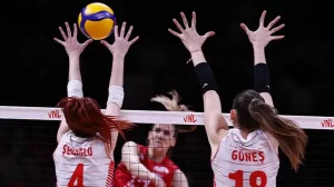 A Ulusal Bayan Voleybol Ekibi, Sırbistan’a 3-0 kaybetti ve Milletler Ligi’nde 4. oldu