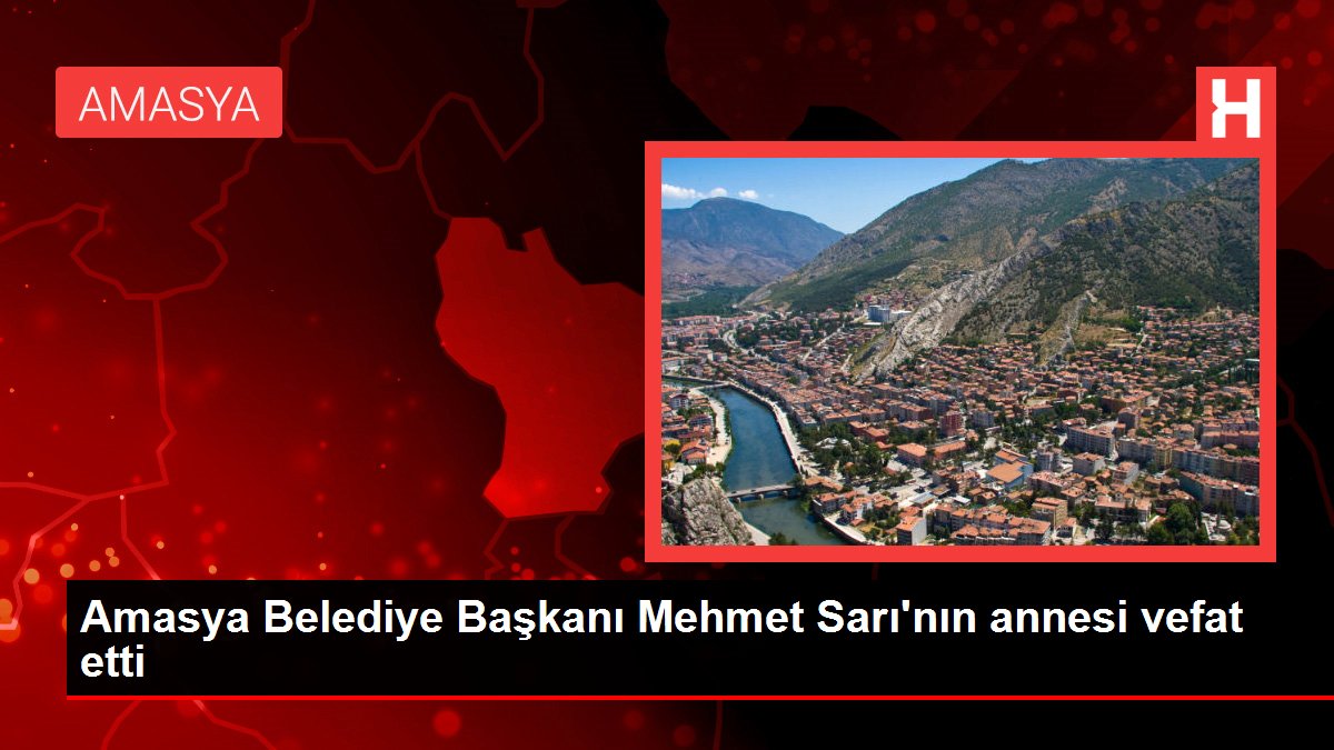 Amasya Belediye Lideri Mehmet