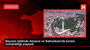 Bayram tatilinde Amasra ve Safranbolu’da turizm hareketliliği yaşandı