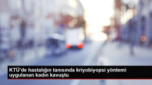 KTÜ’de hastalığın teşhisinde kriyobiyopsi sistemi uygulanan bayan kavuştu