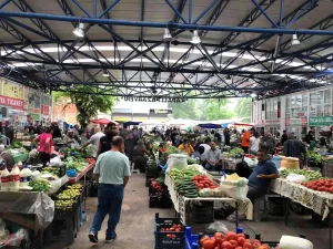 Pazarda zerzevat fiyatları düşüşe geçti