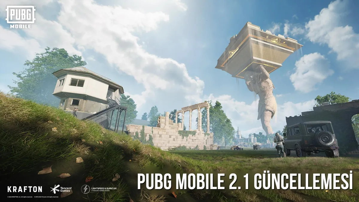 PUBG Mobile 2.1 güncellemesinin