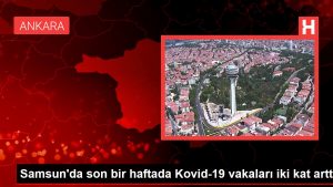 Samsun’da son bir haftada Kovid-19 olayları iki kat arttı