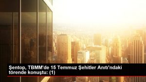 Şentop, TBMM’de 15 Temmuz Şehitler Anıtı’ndaki merasimde konuştu: (1)