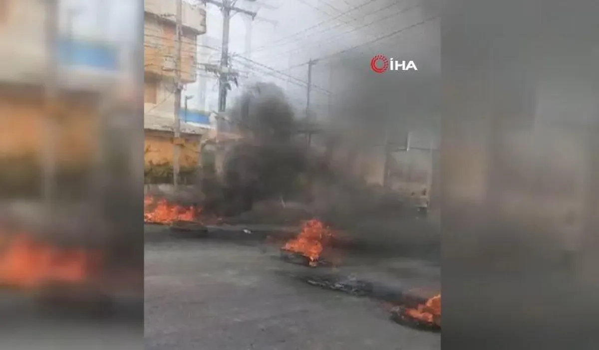 Haiti'nin başşehri Port-au- Prince'de