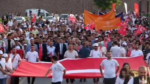 Son dakika haberi | Terör yakıp yıkmıştı, 15 Temmuz Demokrasi ve Ulusal Birlik Günü aktiflikleri orada kutlandı