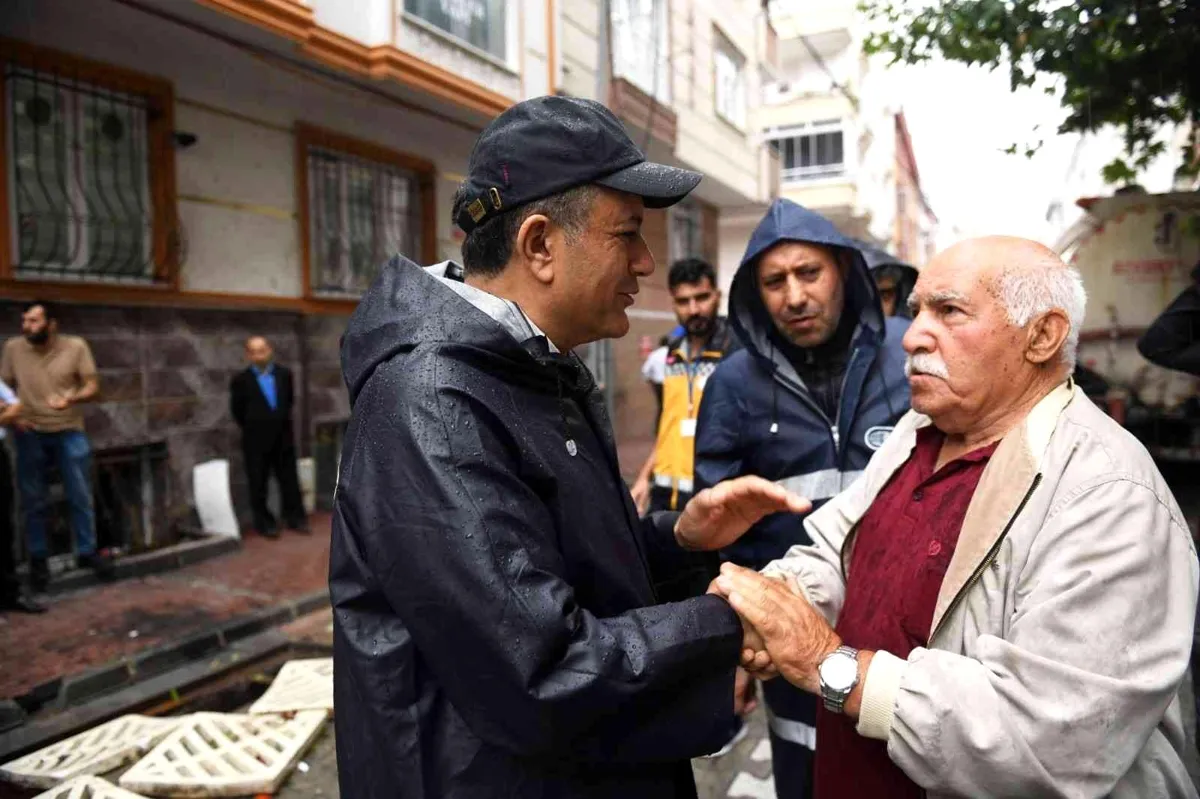 Başkan Bozkurt selzedeleri yalnız