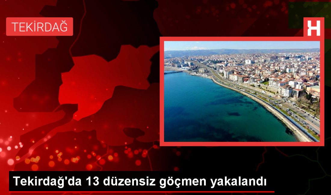 Tekirdağ'da yurda yasa dışı