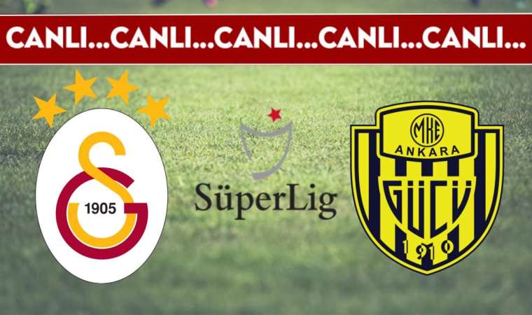 CANLI ANLATIM: Galatasaray  0-0 MKE Ankaragücü