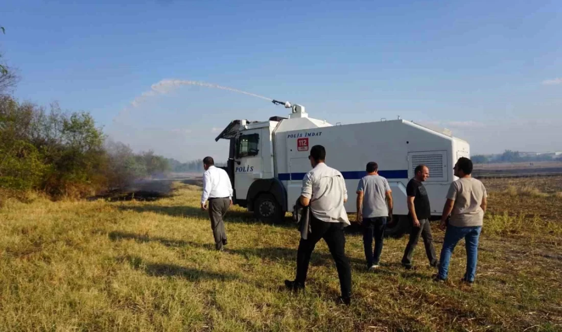 Edirne'de şiddetli rüzgarın tesiriyle