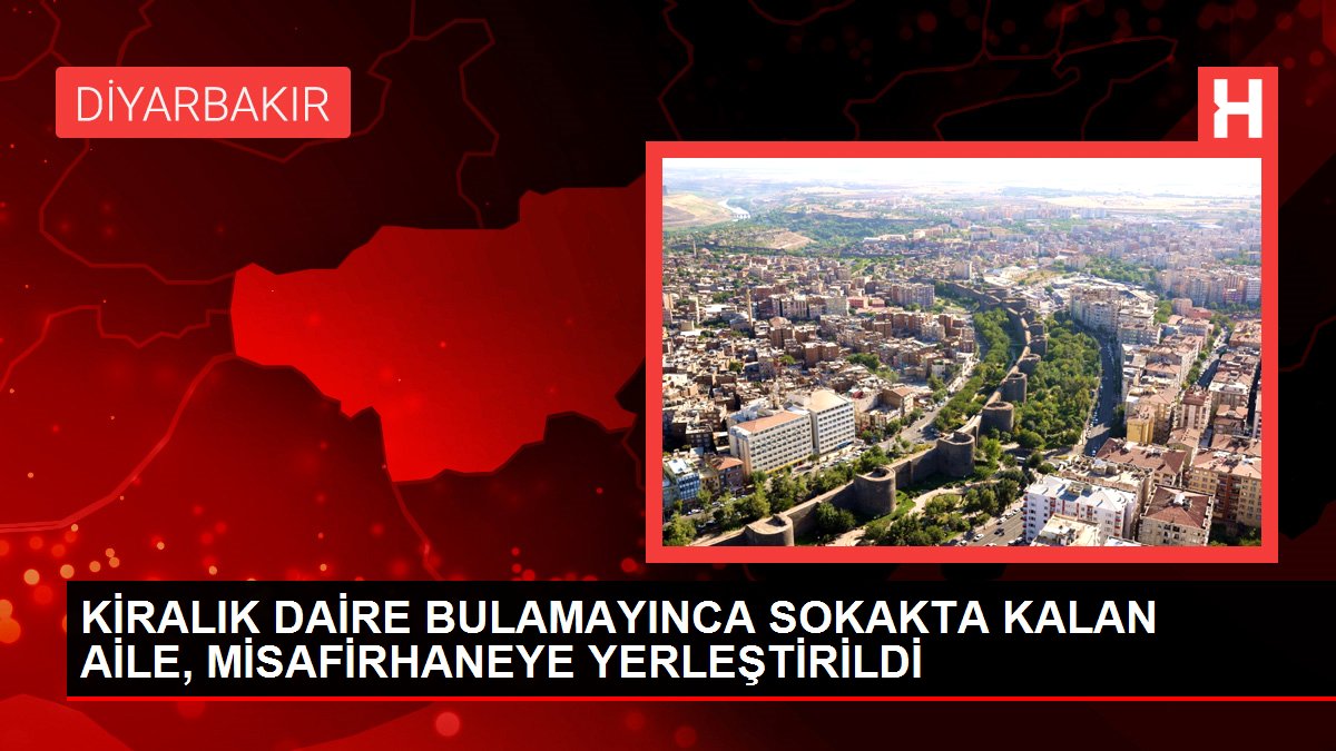 KİRALIK DAİRE BULAMAYINCA SOKAKTA KALAN AİLE, MİSAFİRHANEYE YERLEŞTİRİLDİ