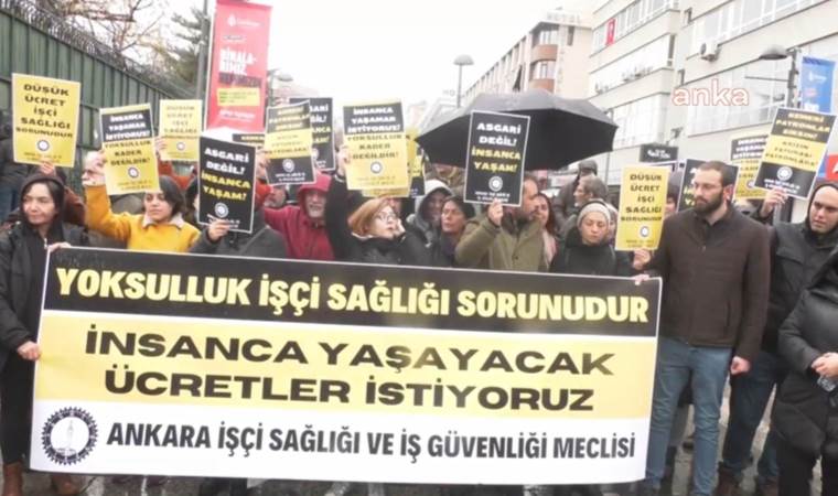 Ankara Personel Sıhhati ve İş Güvenliği Meclisi üyelerinden ‘asgari ücret’ aksiyonu: Kurul personelleri temsil etmiyor