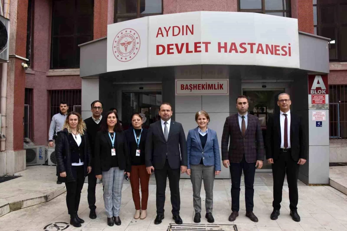 Aydın Vilayet Sıhhat Müdürü Dr. Eser Şenkul Aydın Devlet Hastanesi’ni ziyaret etti