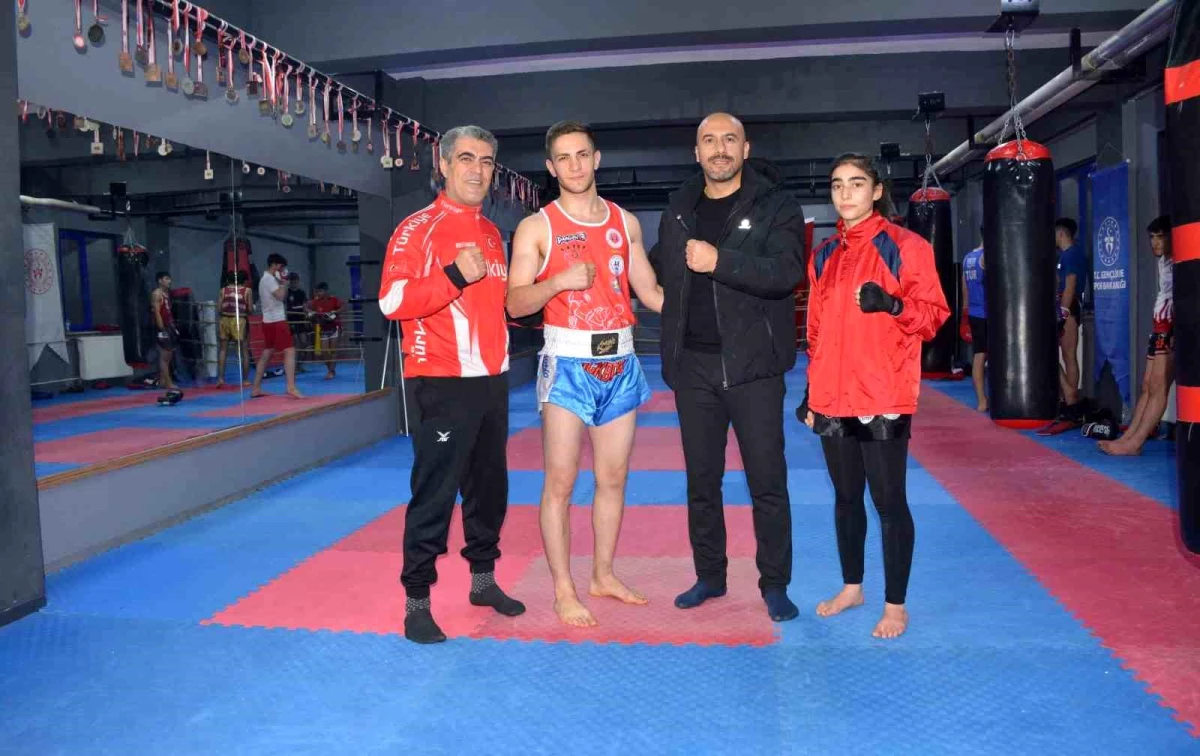 Bitlisli Sportmenler Avrupa Muaythai Şampiyonasında Muvaffakiyet Kazandı