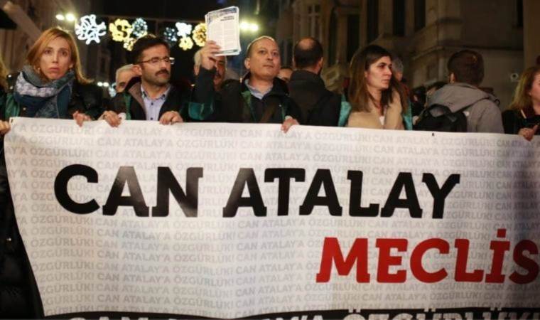 Can Atalay’ın arkadaşları ve meslektaşları Galatasaray Meydanı’na yürümek istedi: Yürüyüşe müsaade verilmedi