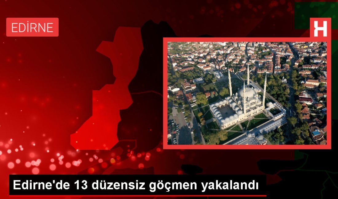 Edirne'de yurda yasa dışı