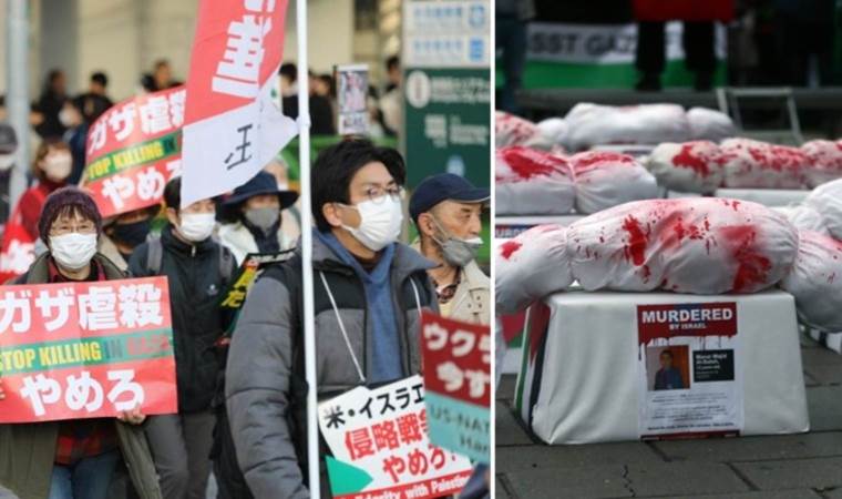 Filistin’e dünya çapında dayanak: Japonya, İskoçya, Avusturya…