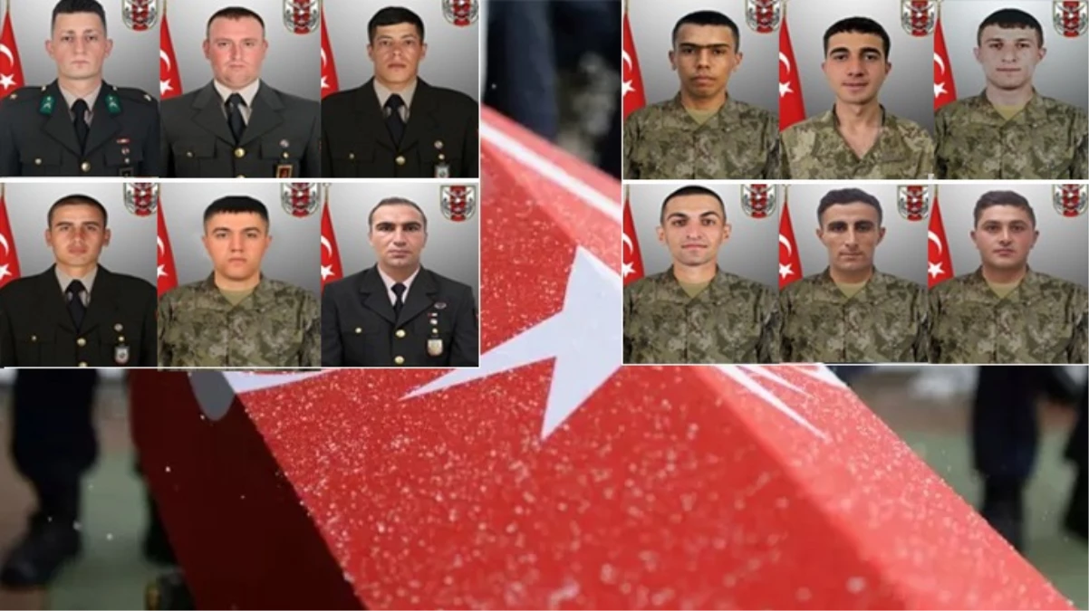 Türkiye 12 şehidimize ağlıyor! TSK arka arda operasyonlarla çok sayıda teröristi etkisiz hale getirdi