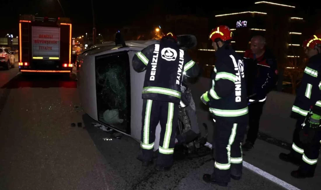 Denizli'de alkollü şoförün kullandığı