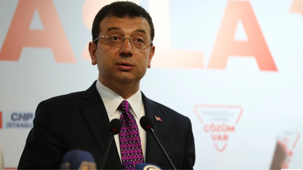 Ekrem İmamoğlu: Sayın Cumhurbaşkanı ve AK Parti sıkıntı durumdadır