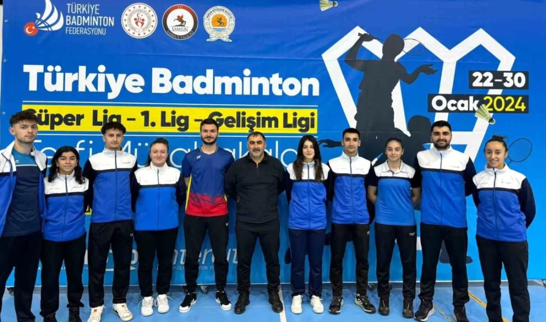 Erzincan'ın 2 kulübü Badminton