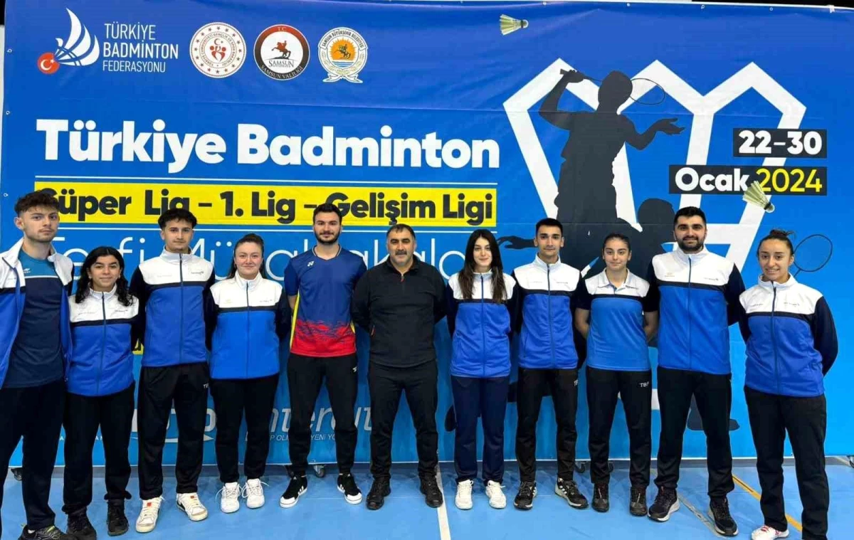 Erzincan’ın 2 kulübü Badminton Muhteşem Ligine terfi etti