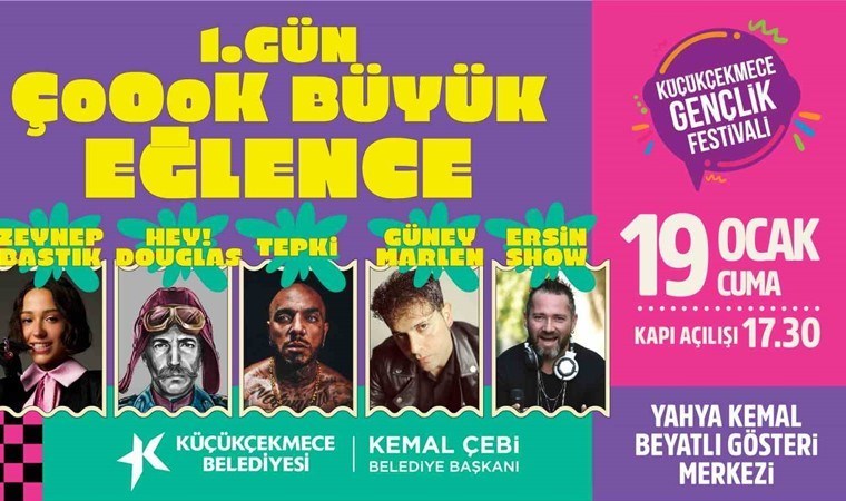 Sömestirin en genç şenliği 19 Ocak’ta Küçükçekmece’de başlıyor