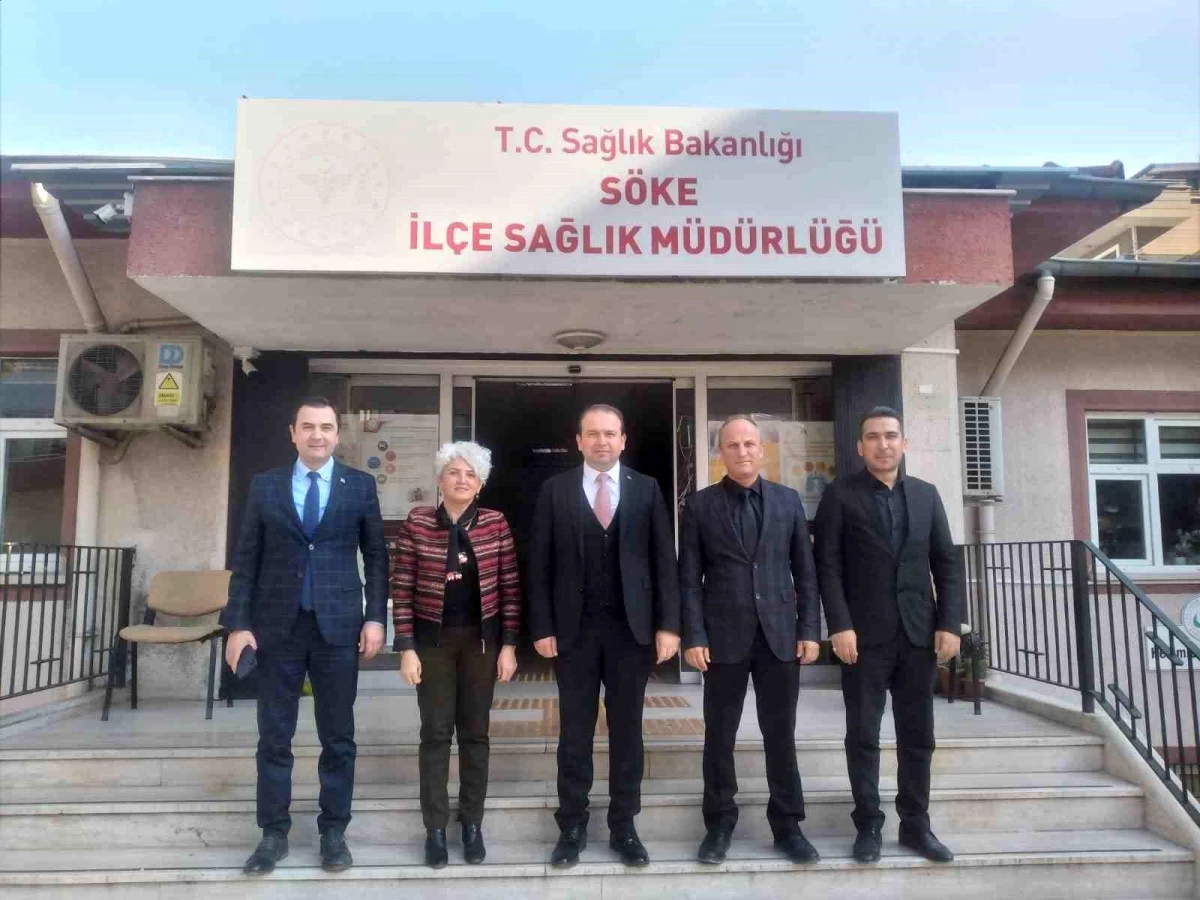 Aydın Vilayet Sıhhat Müdürü Söke İlçe Sıhhat Müdürlüğü ve Sazlı Aile Sıhhati Merkezi’ni ziyaret etti