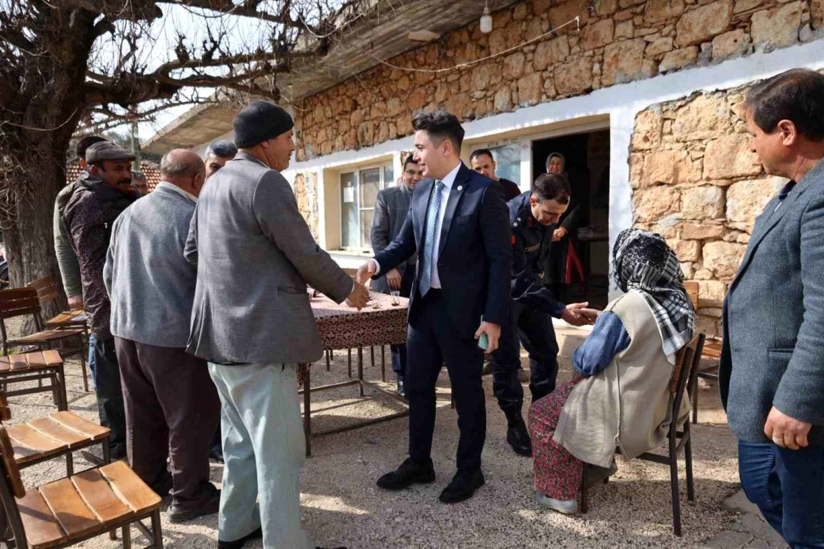 Aydın’ın Karacasu İlçe Kaymakamı Mahalle Ziyaretinde