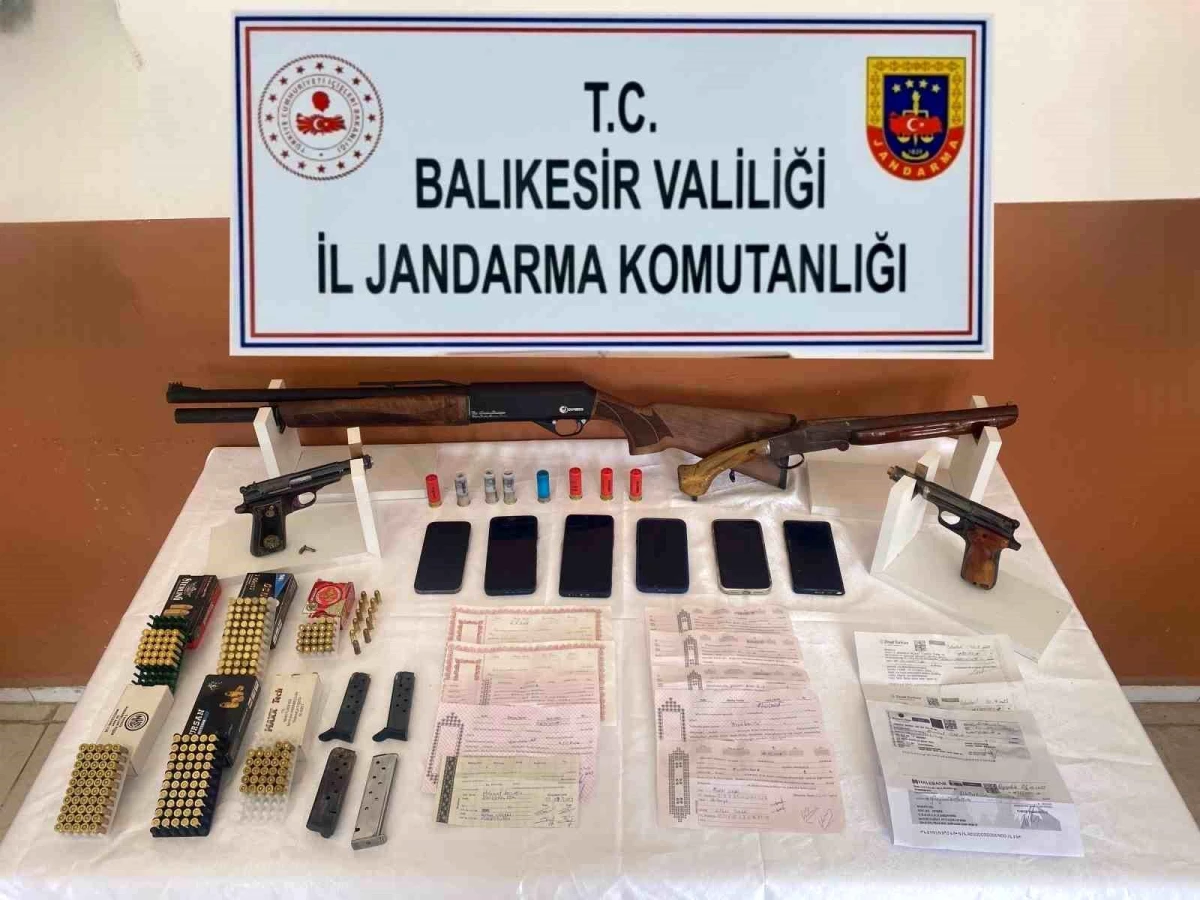 Balıkesir’de Tefecilik Yapan Hata Örgütü Çökertildi