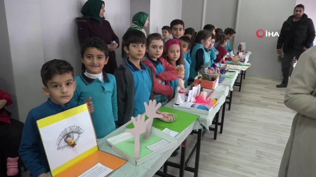 Ercişli öğrenciler tabirleri ve atasözlerini standa dönüştürdü