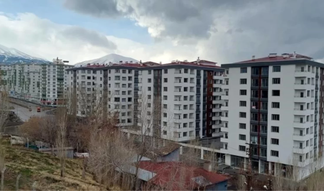 Erzurum'da konut satışları bir