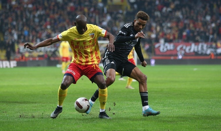 Gol sesi çıkmadı: Beşiktaş, Kayseri’den 1 puanla döndü! Kayserispor 0-0 Beşiktaş