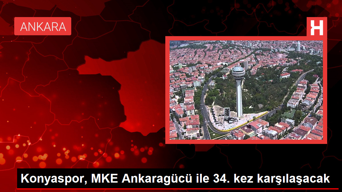 Konyaspor, MKE Ankaragücü ile 34. kere karşılaşacak