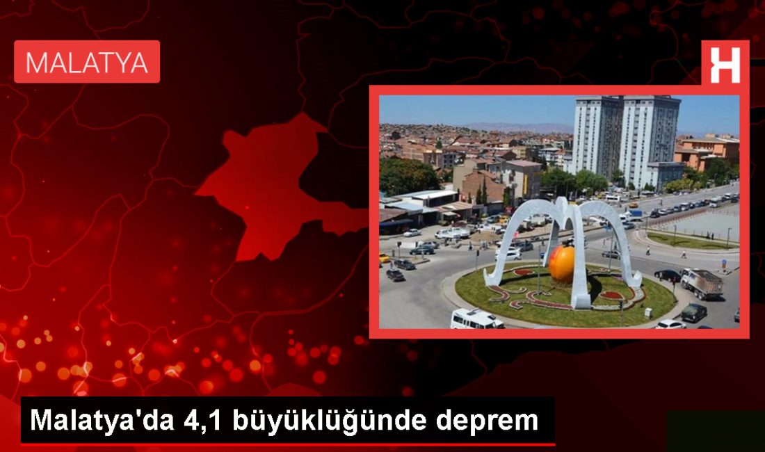 Malatya'nın Akçadağ ilçesinde 4,1