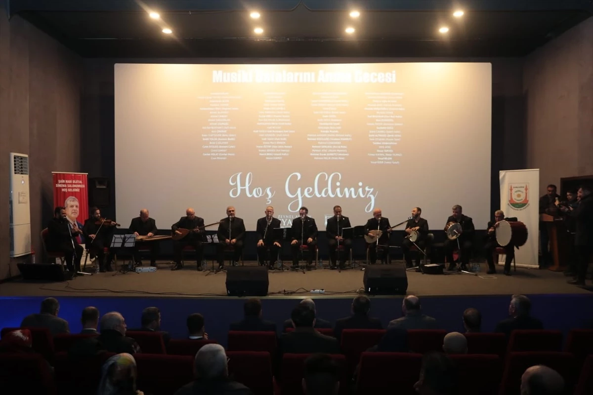 Şanlıurfa’da Urfalı Musiki Ustalarını Anma Gecesi