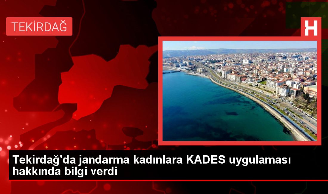 Tekirdağ'da jandarma grupları, aile