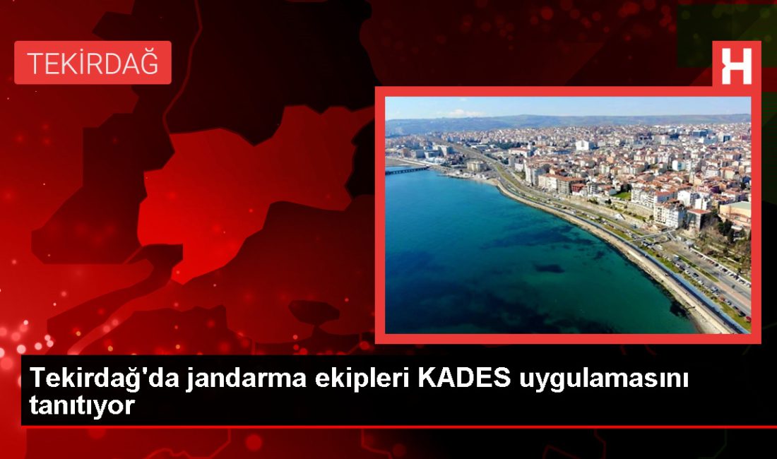 Tekirdağ'da jandarma takımları, aile