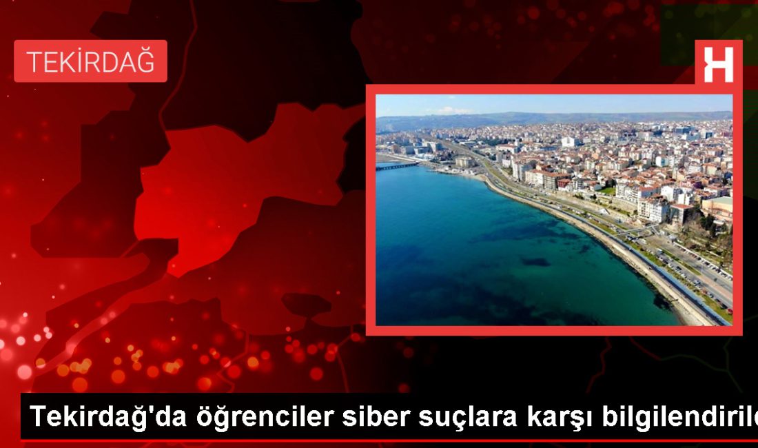 Tekirdağ'da polis öğrencileri siber