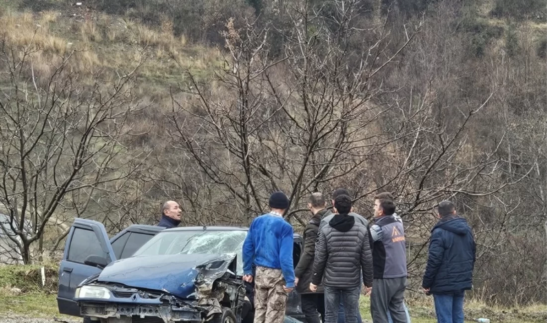 Tokat'ın Niksar ilçesinde tır