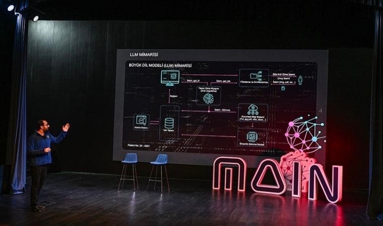 Yerli yapay zeka platformu “MAIN” tanıtıldı