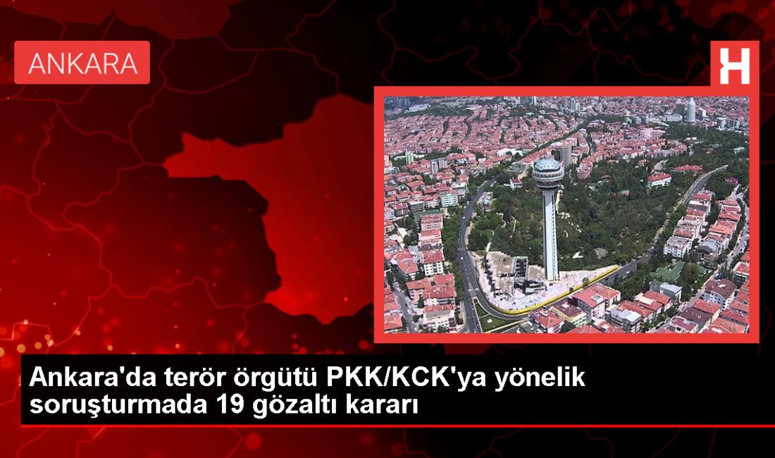 Ankara Cumhuriyet Başsavcılığınca, terör