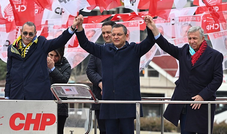 CHP önderi Özel, Ankara’daki halk buluşmasında rekor oy hedeflediklerini söyledi: ‘Adaylara sahip çıkın’