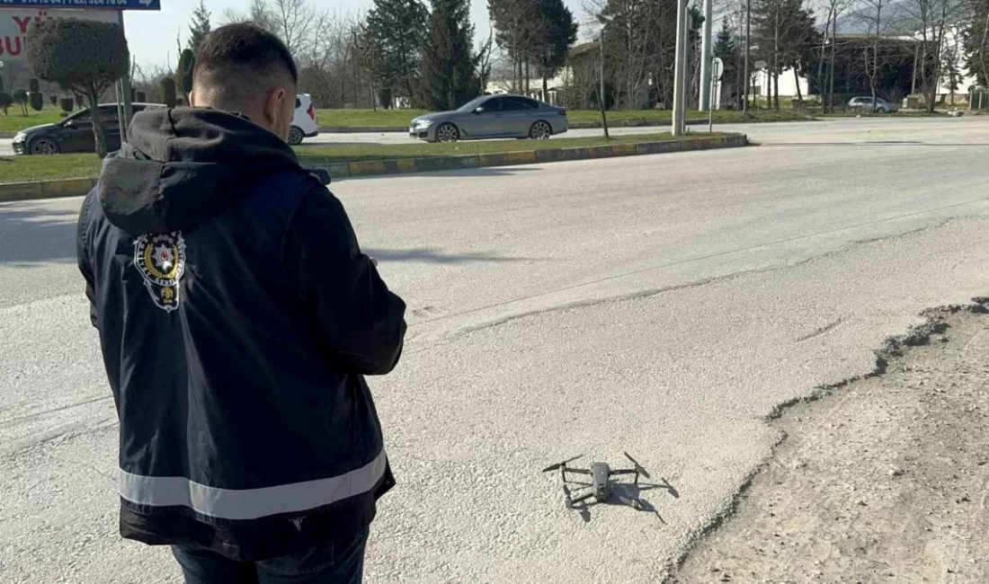 Düzce'de, dron takviyeli yapılan